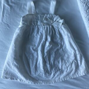 Old Navy White Kids Dress with Bow